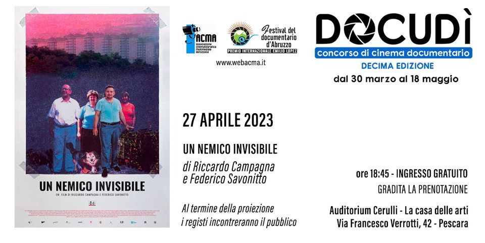 #DOCudi2023 27 Aprile UN NEMICO INVISIBILE