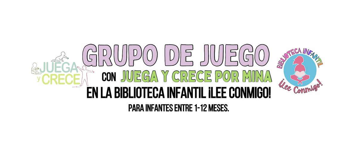 Grupo de juego con Juega y Crece por Mina | en Lee Conmigo