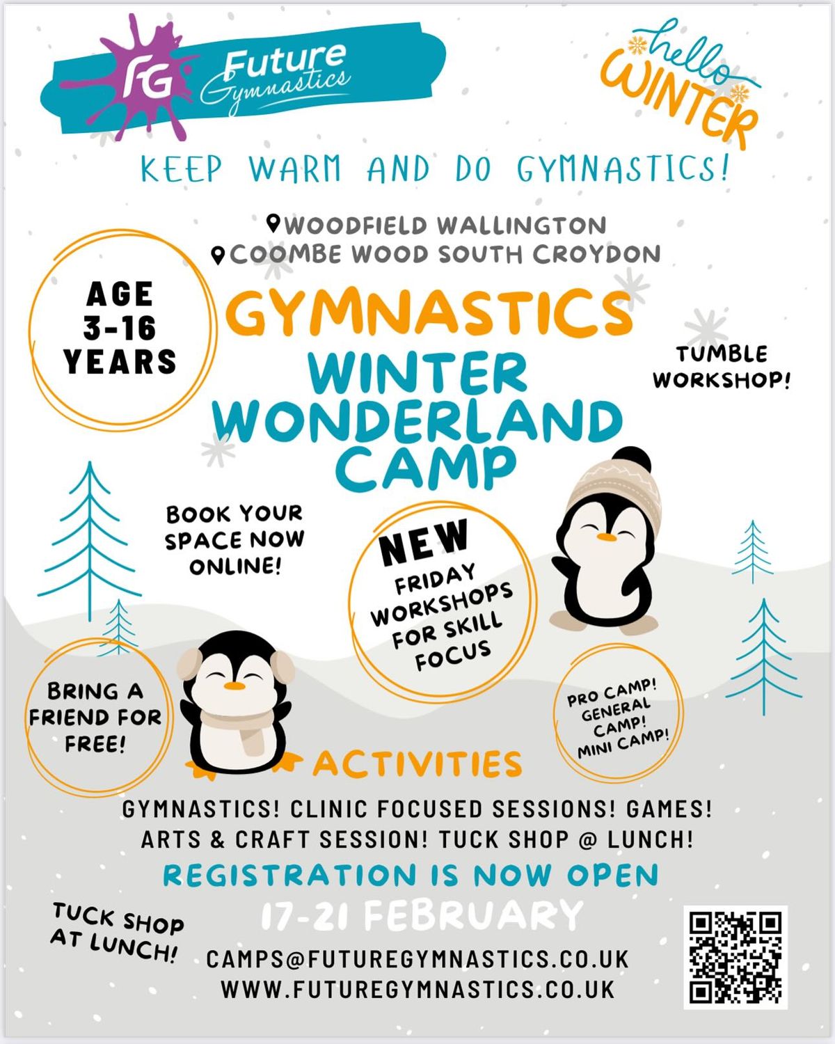 Winter Wonderland February Gymnastics Camp