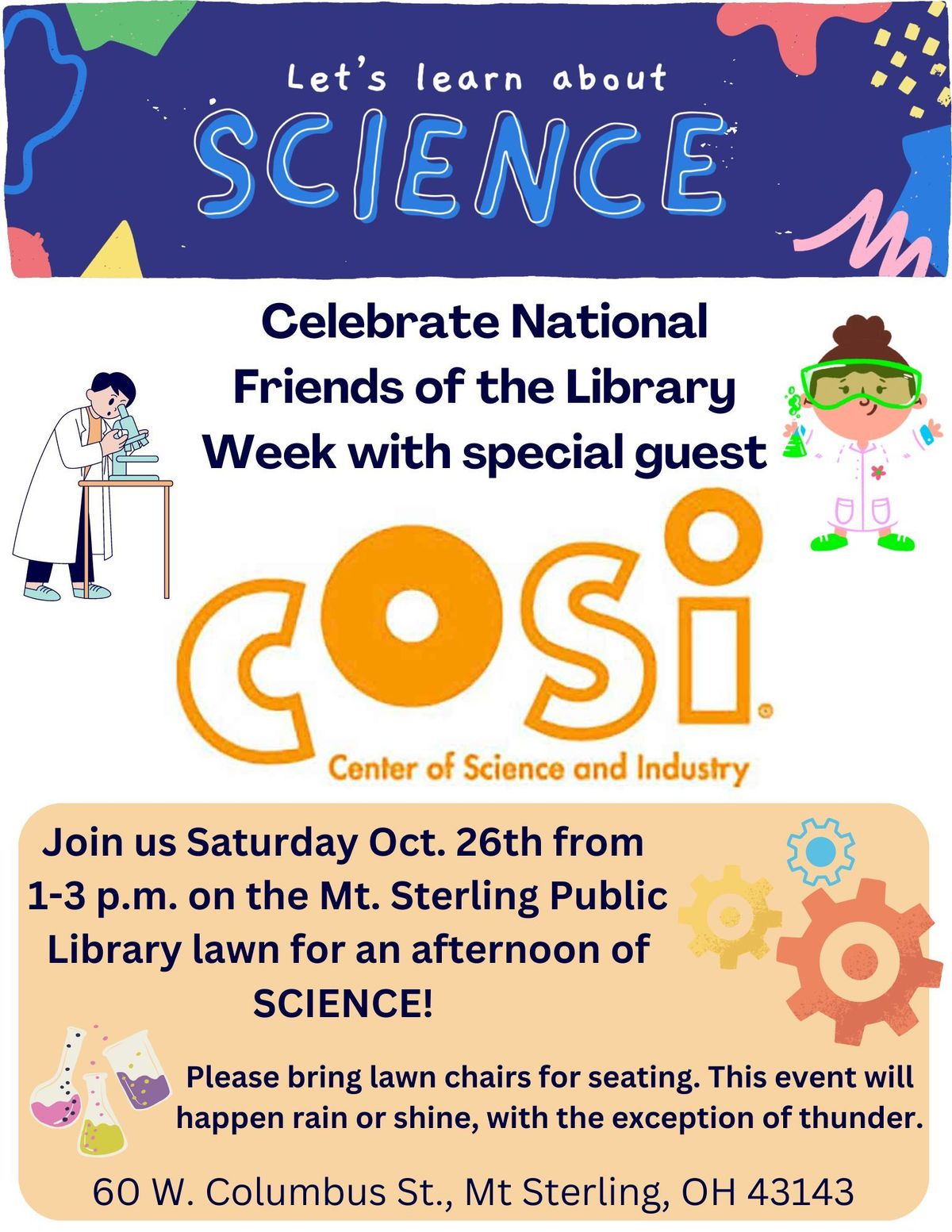 COSI Let's Learn About Science 