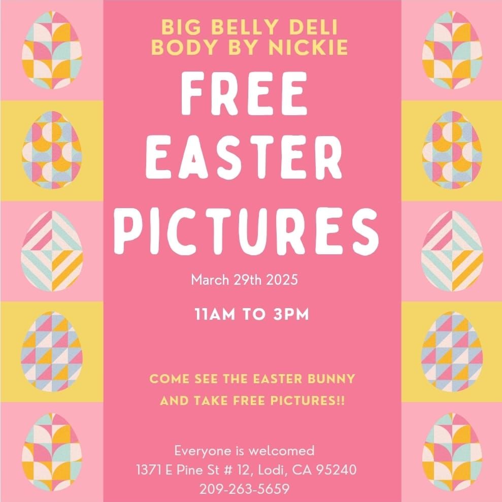 Free pictures with the EASTER BUNNY