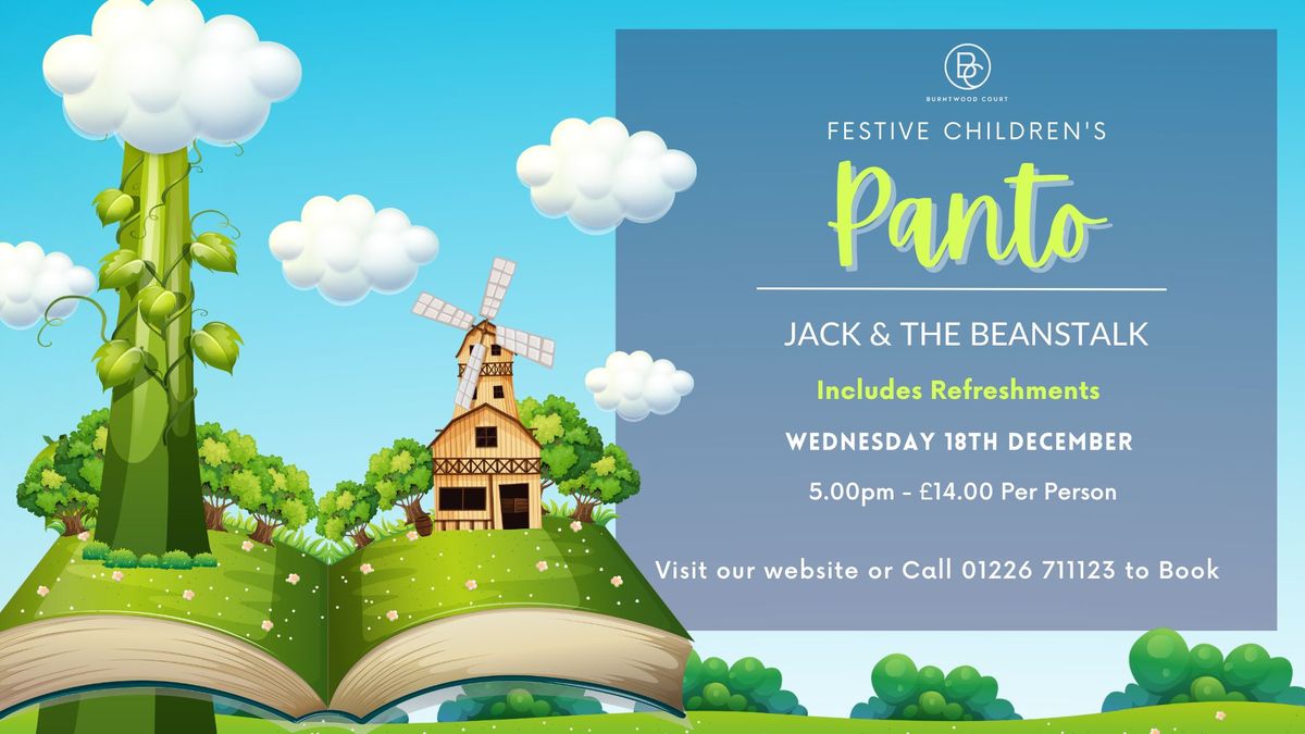 Jack & The Beanstalk Pantomime | The Hotel