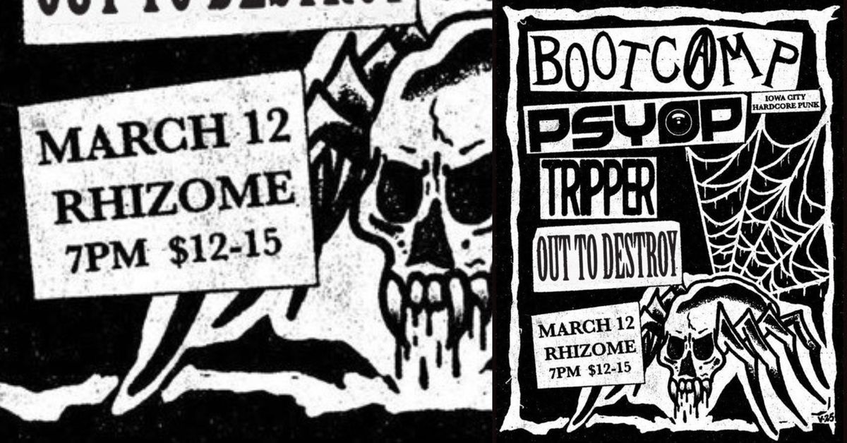 Bootcamp \/ Psyop \/ Tripper \/ Out to Destroy