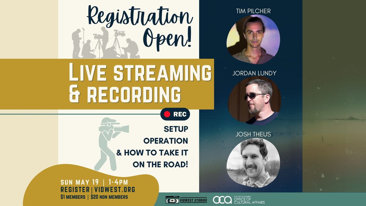 Live Streaming & Recording | Vidwest Studios