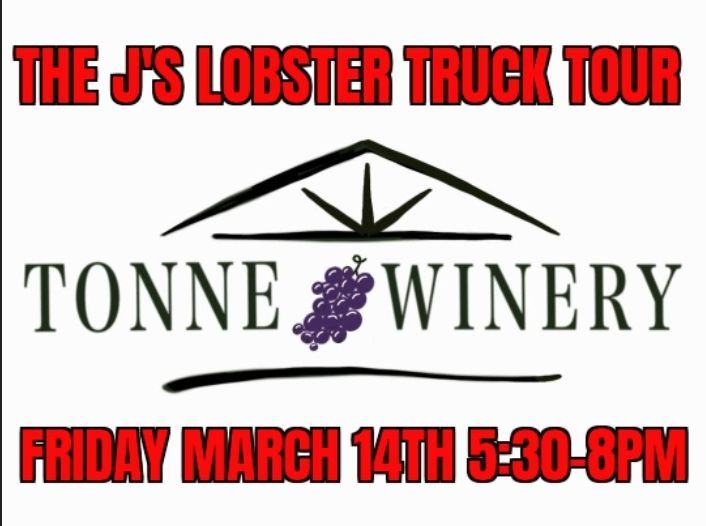 3\/14\/25 The J's Lobster Truck Tour at Tonne Winery Muncie, IN 