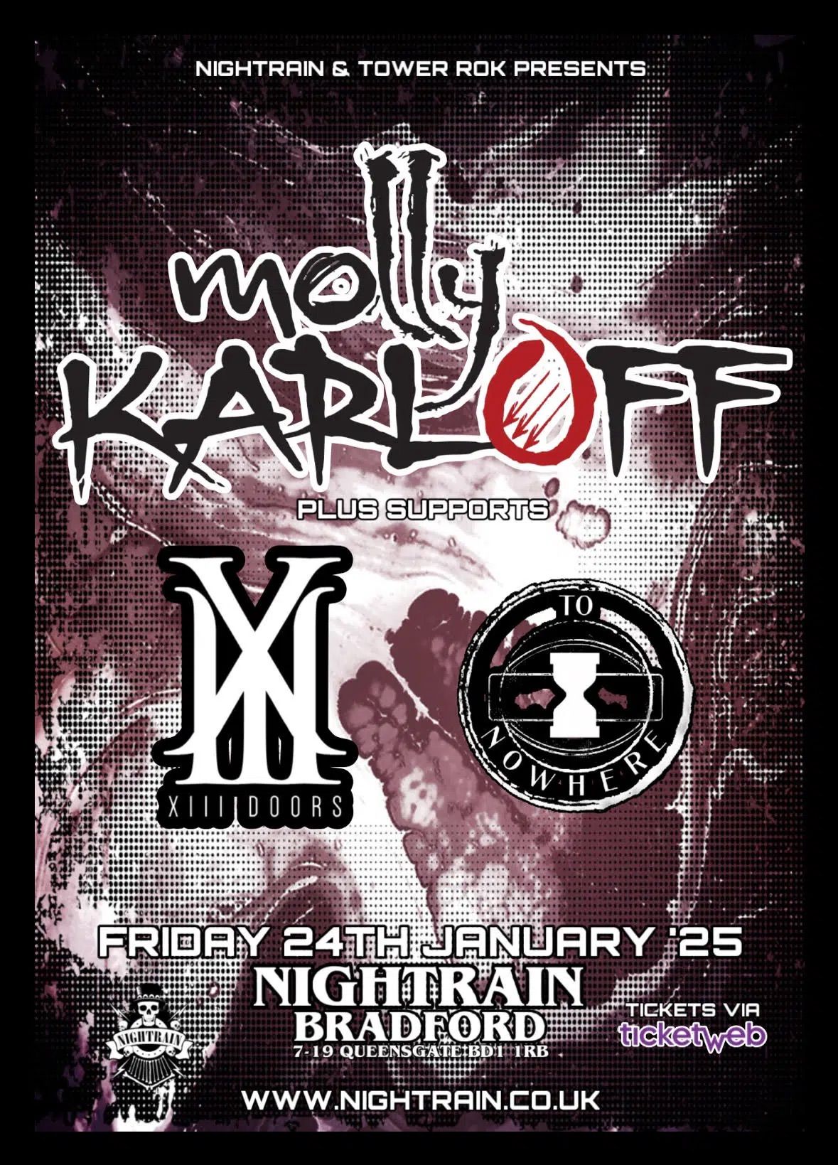 TowerRok Presents Molly Karloff \/ XIII Doors \/ To Nowhere