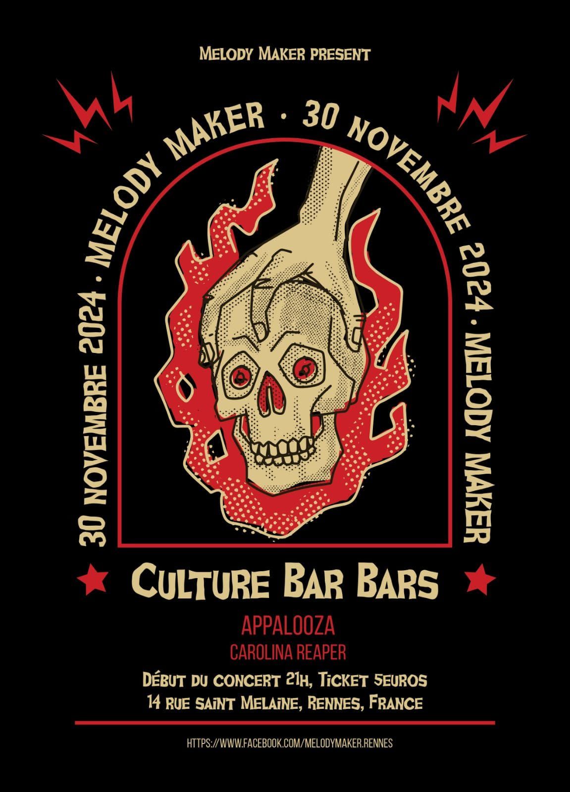 Festival Culture Bar-Bars \/ APPALOOZA + Carolina Reaper 