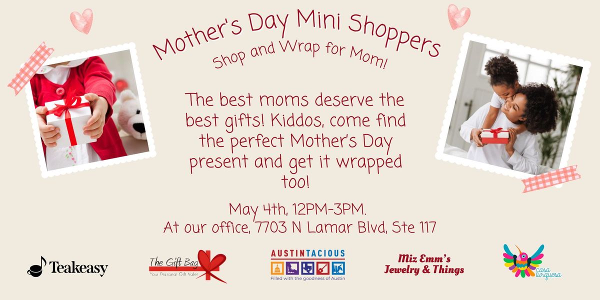 Mother's Day Mini Shoppers