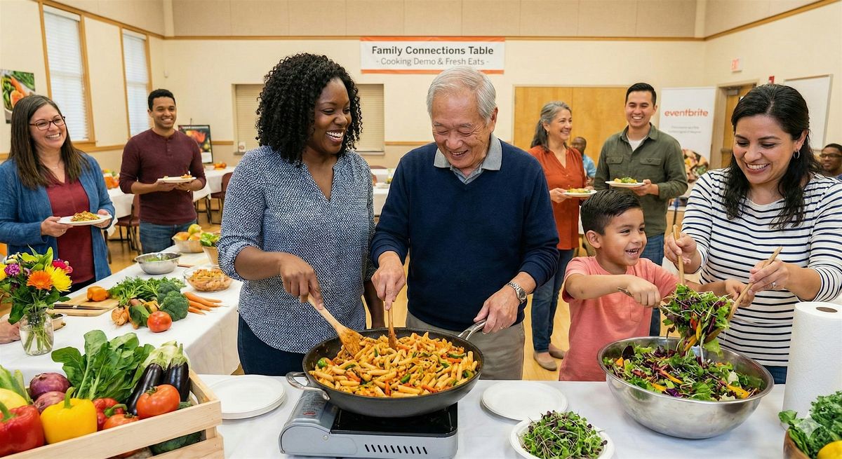 Family Connections Table: Quick 1-Pot Cajun Cooking & Fresh Eats