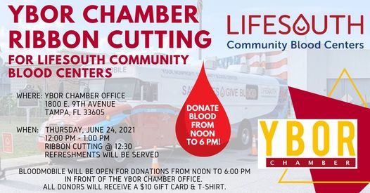Ribbon Cutting for LifeSouth Community Blood Centers