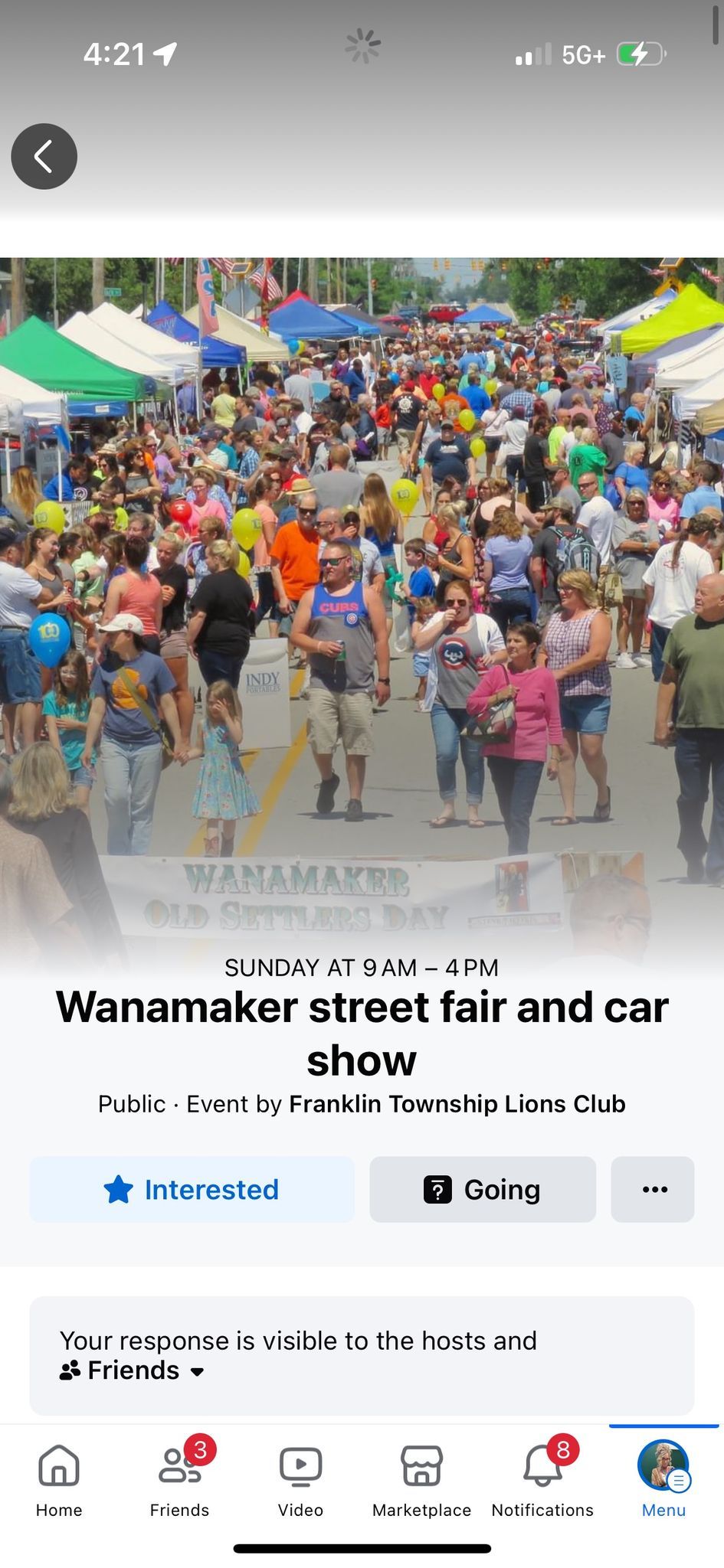 Wanamaker Street Fair and Car Show