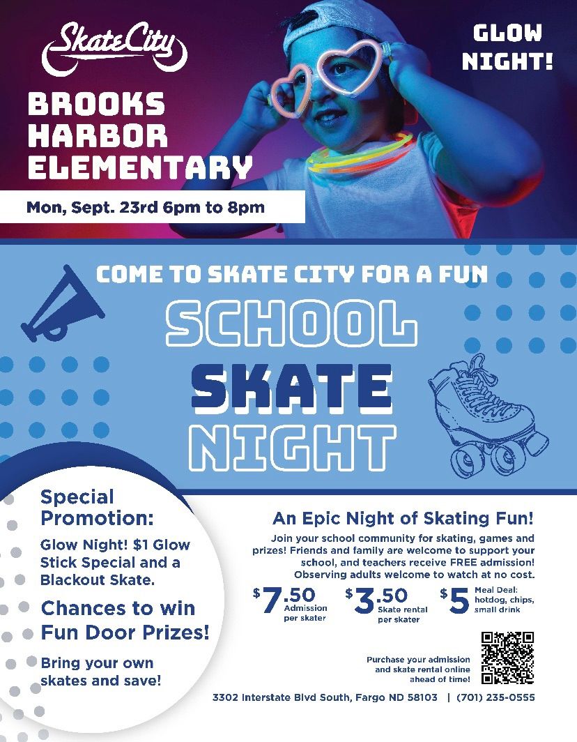 Brooks Harbor Skate Night