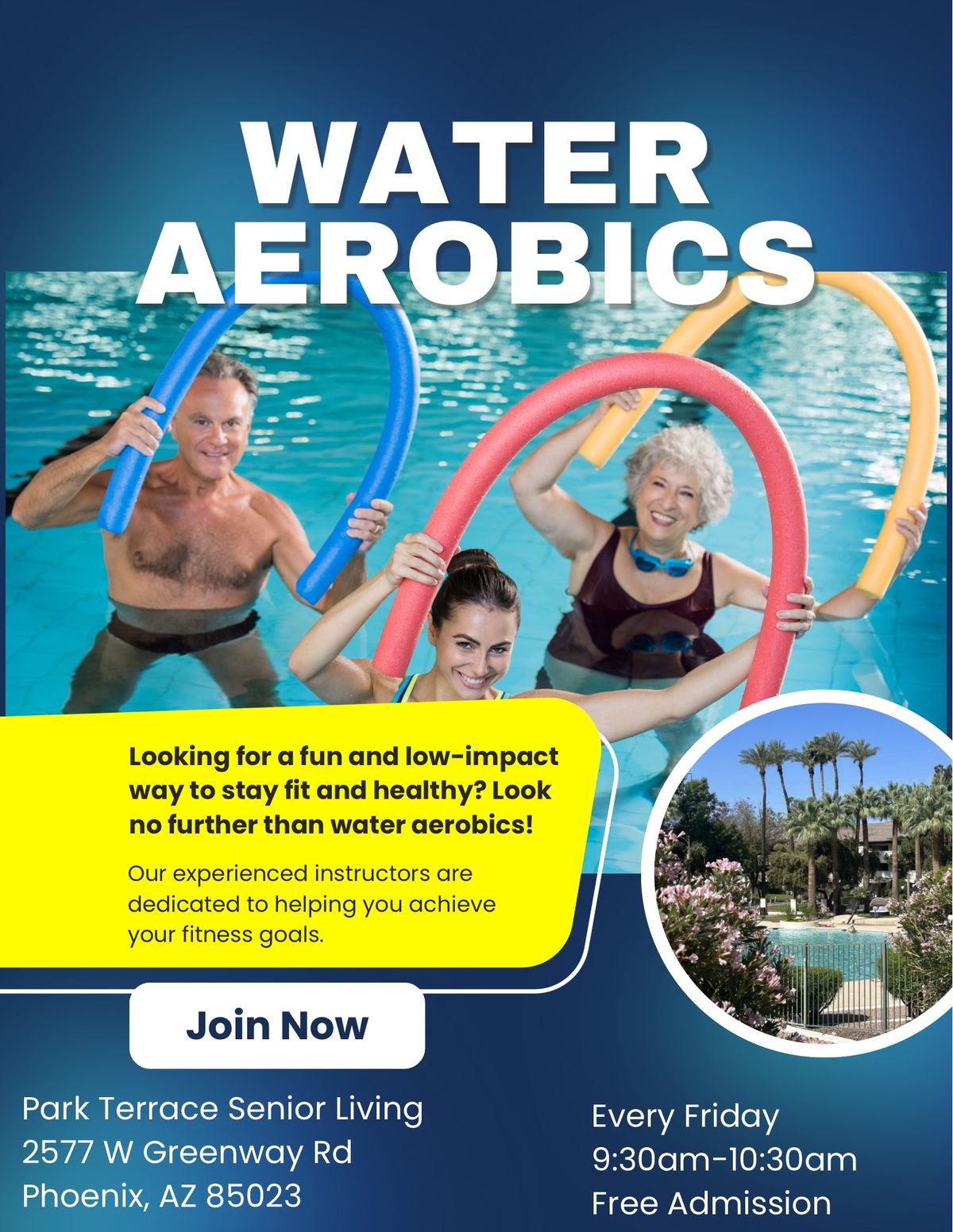 Weekly Water Aerobics 