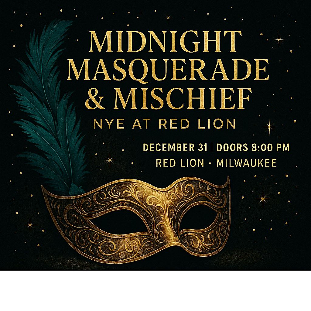 Midnight Masquerade & Mischief \u2013 NYE at Red Lion