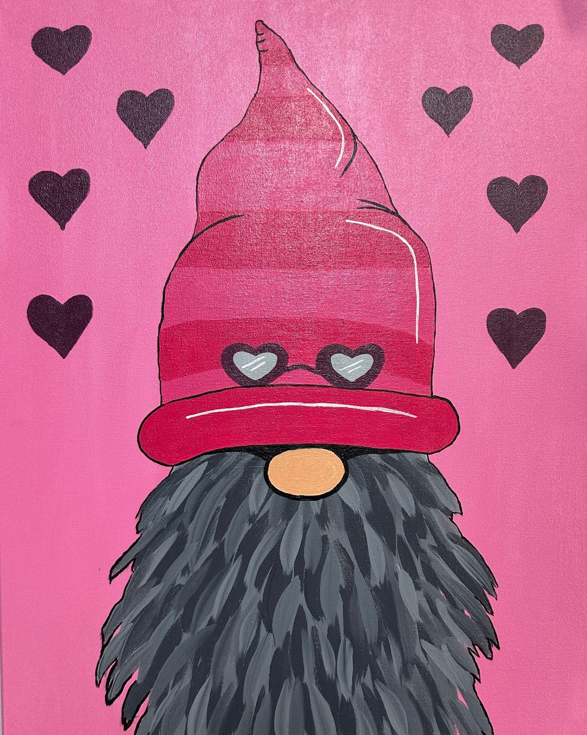 Bearded Love Gnome - Paint & Sip Class