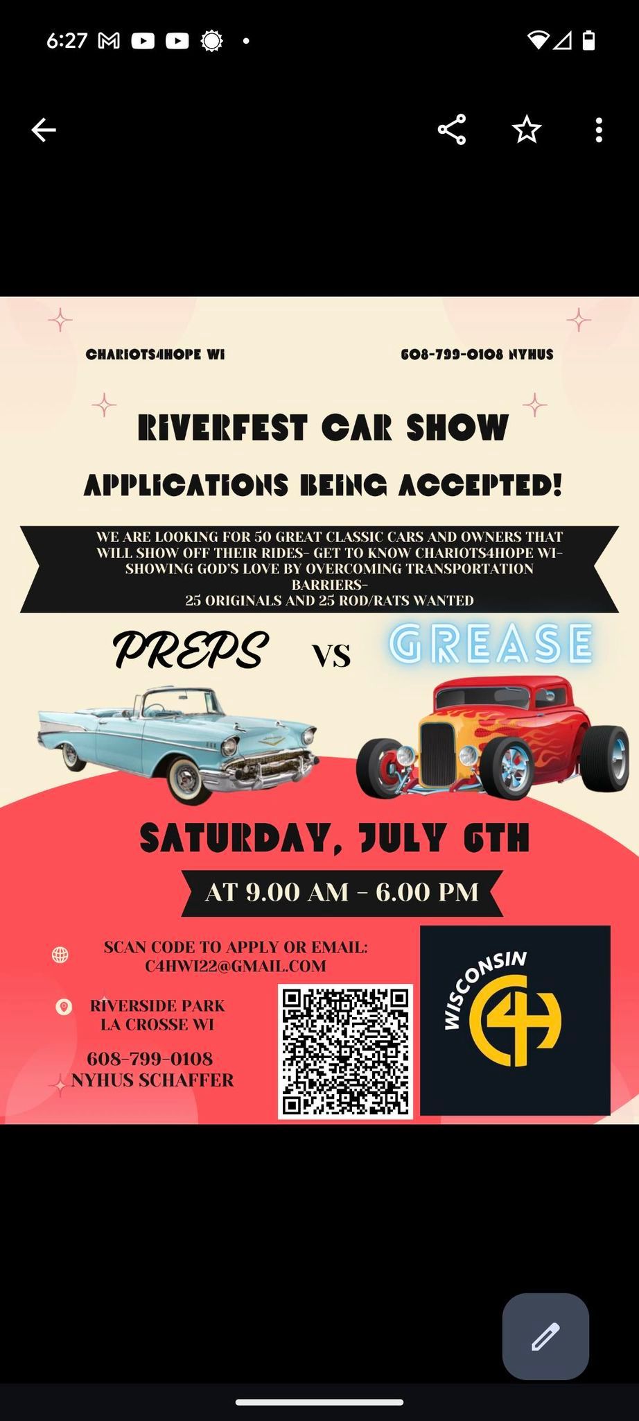 Riverfest Car Show