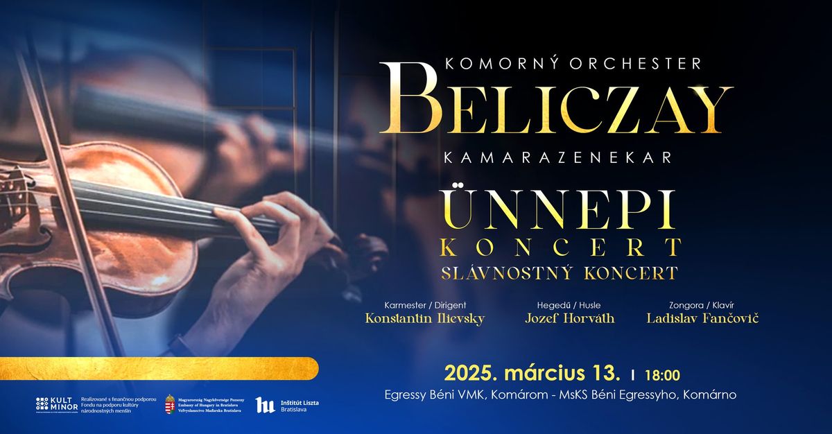 Beliczay Kamarazenekar \/ \u00fcnnepi koncert