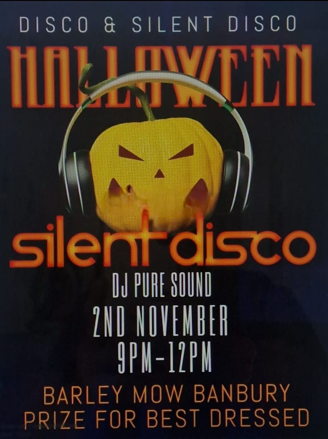 Halloween Disco and Silent Disco