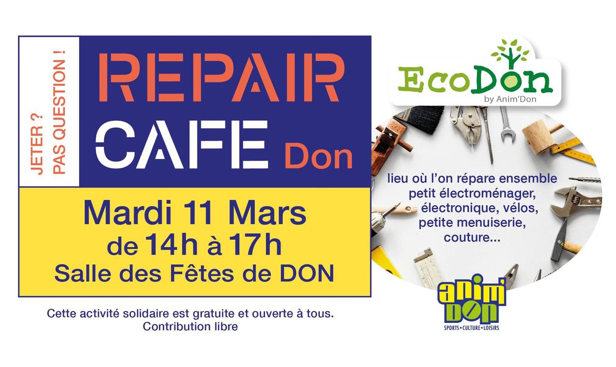 Repair Caf\u00e9 de Don