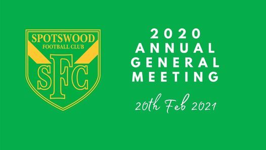 Spotswood Football Netball Club Annual General Meeting