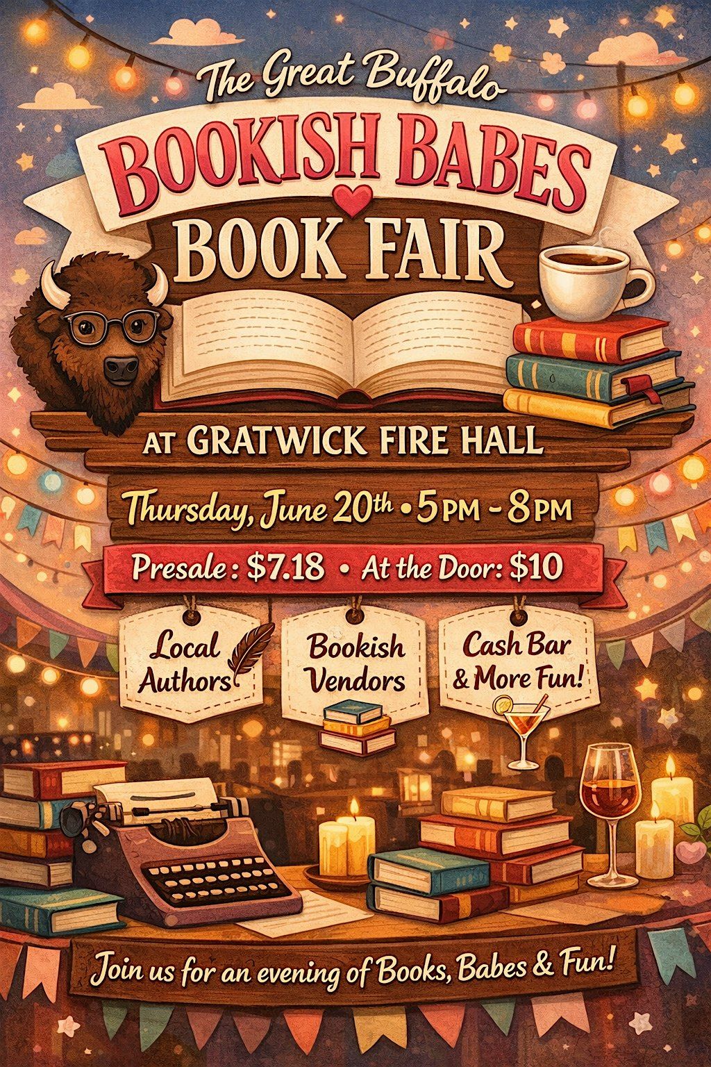 The great Buffalo bookish babes book fair