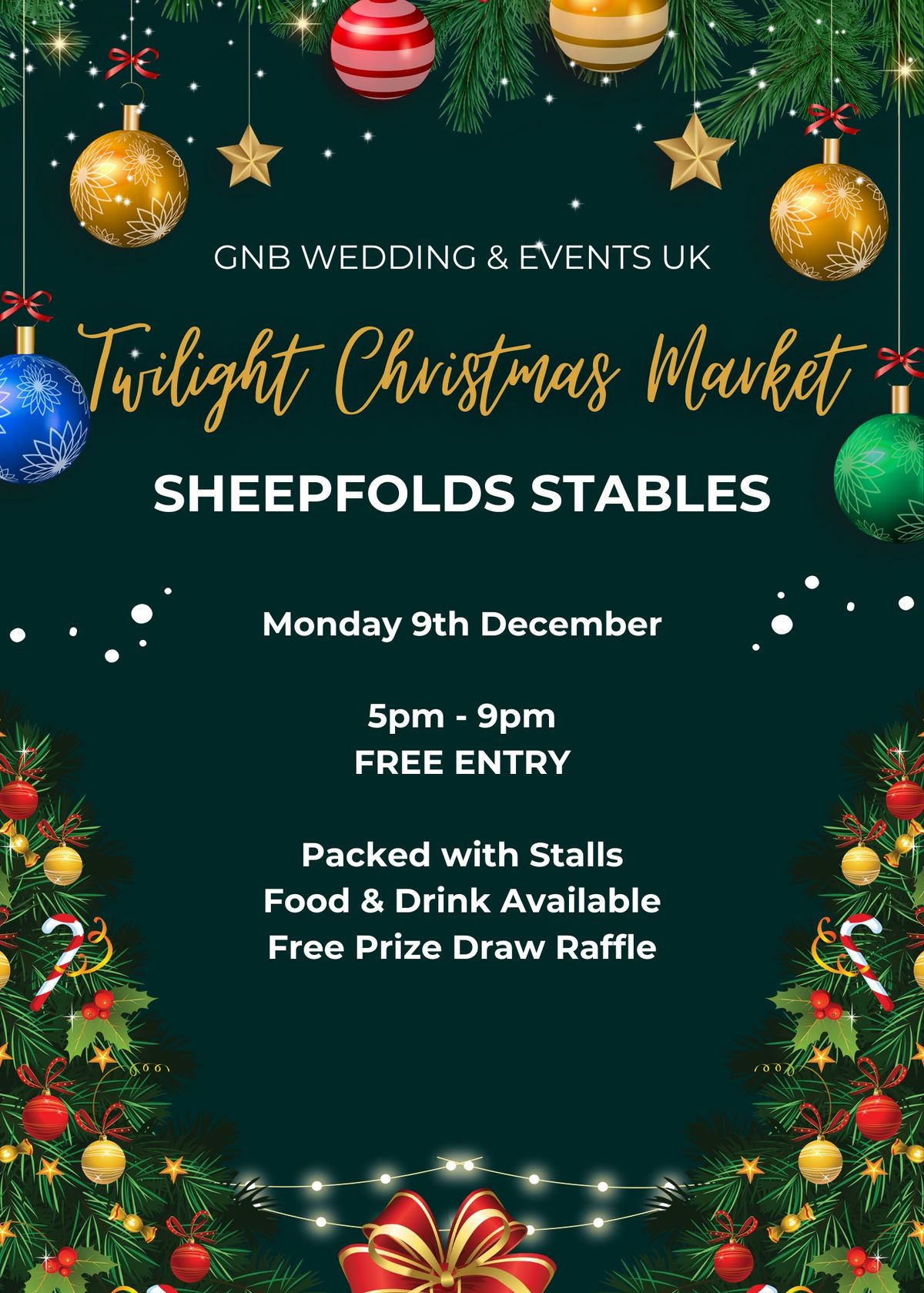 Sheepfolds Twilight Christmas Market