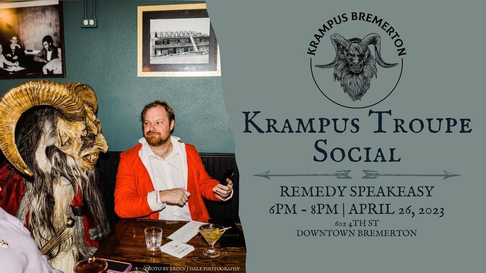 Krampus Troupe Social at Remedy Speakeasy