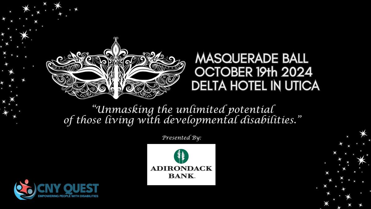 Masquerade Ball 2024 - Benefiting Central New York Quest, Inc.