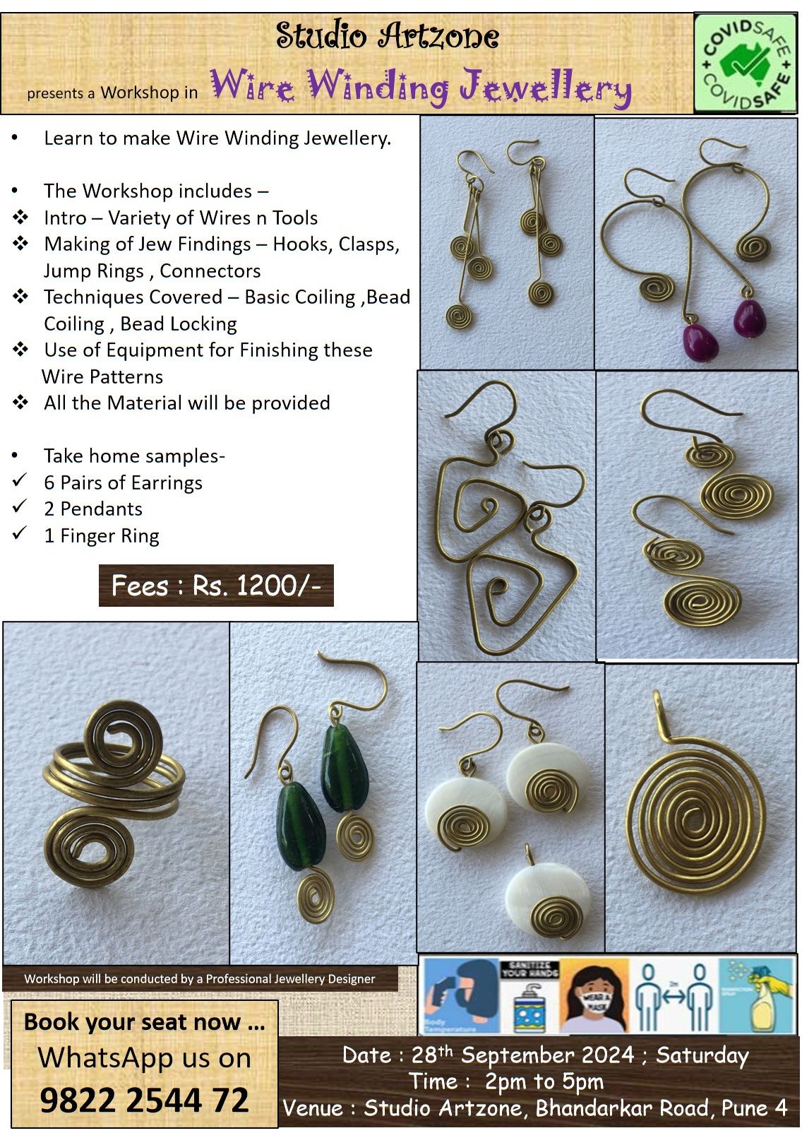 Wire Winding Jewellery