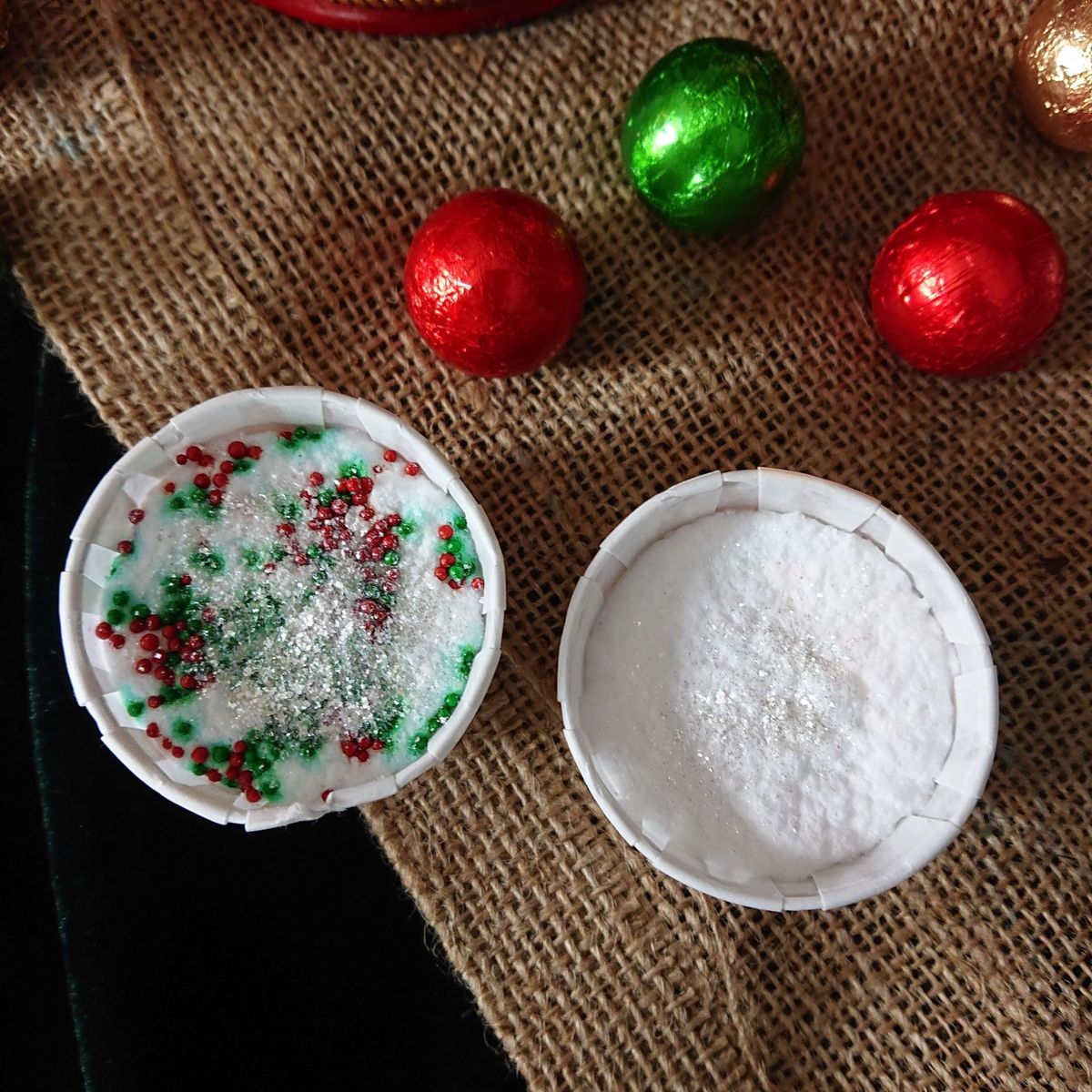 Christmas Bath Bomb Making