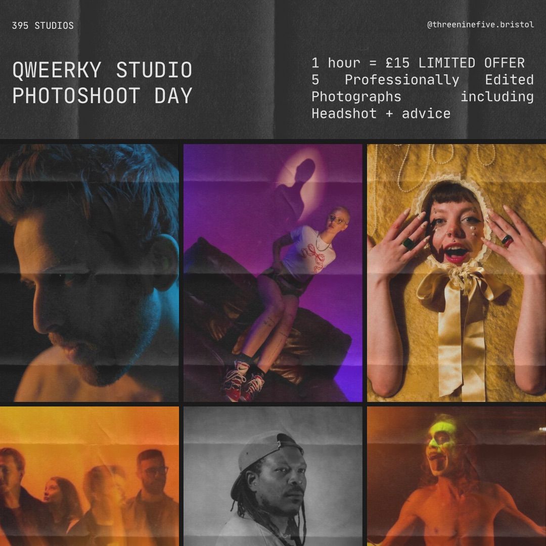 OPEN STUDIO SHOOT FOR ALL - CENTRAL BRISTOL STUDIO