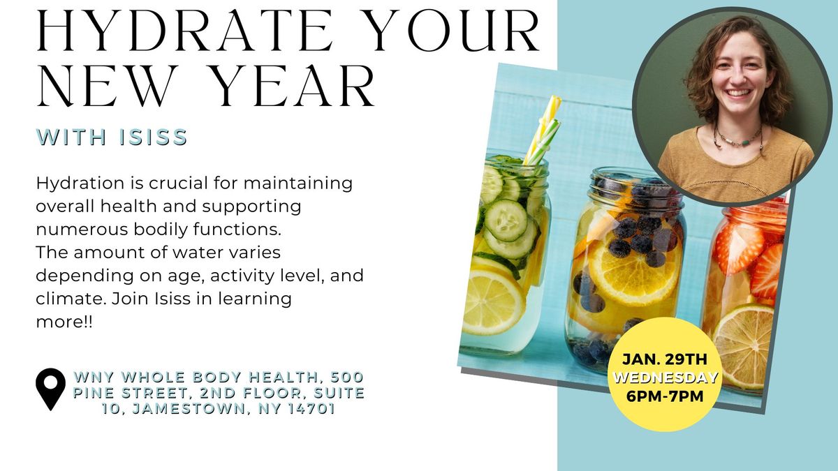 Hydrate your New Year with Isiss