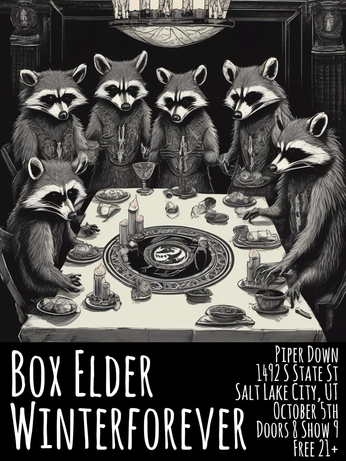 Box Elder with Winterforever Live at Piper Down