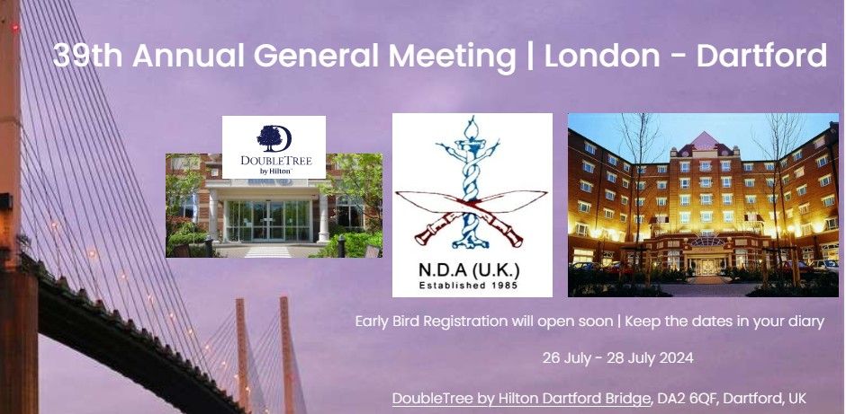 39th NDA-UK Annual General Meeting-2024 London | Dartford
