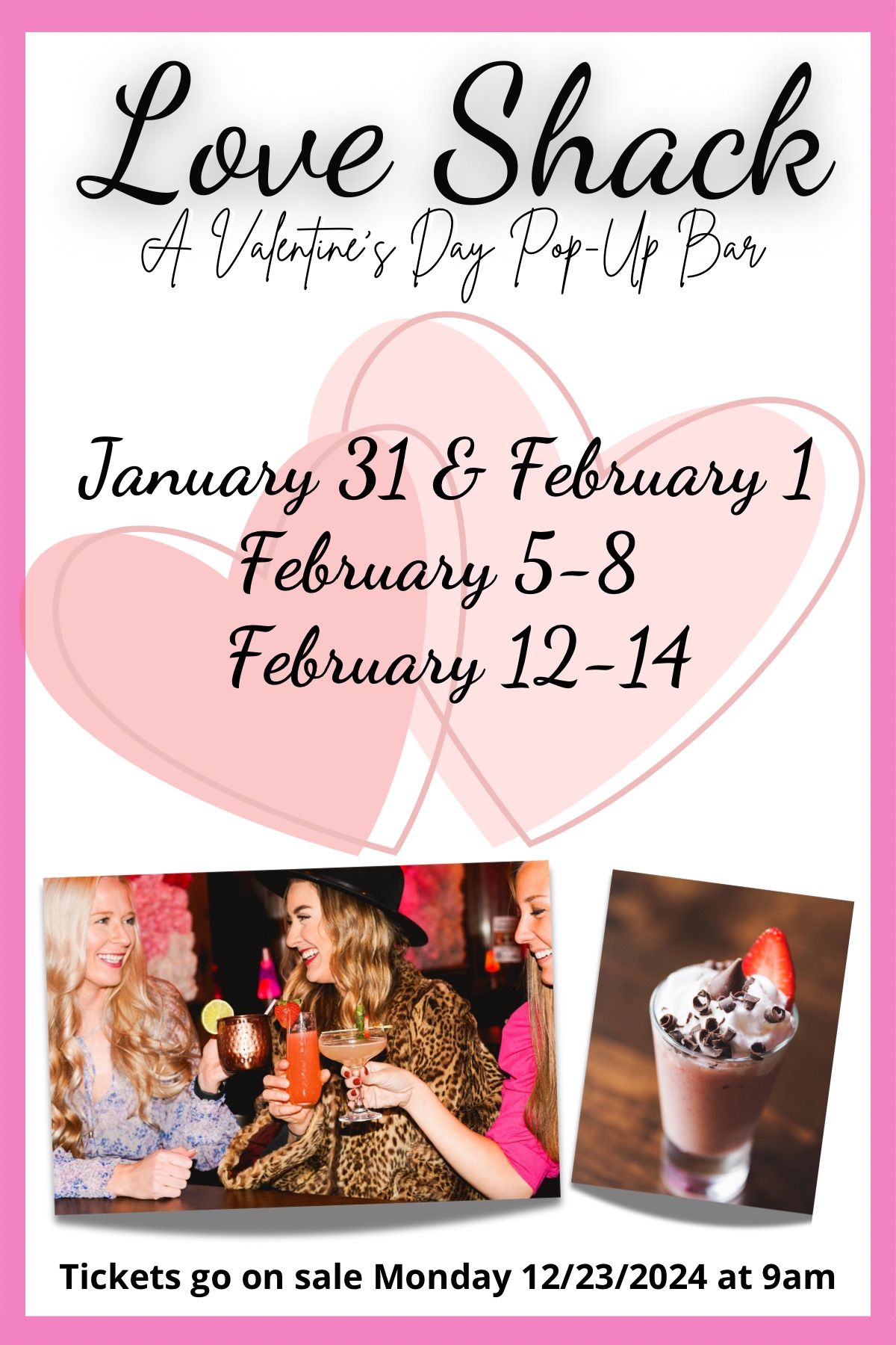 Love Shack- A Valentine\u2019s Day Pop-Up Bar 