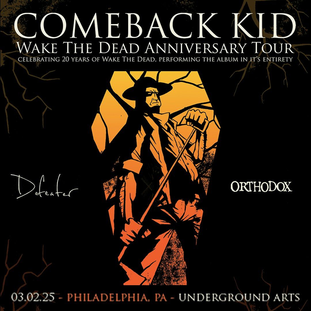 Comeback Kid at Underground Arts