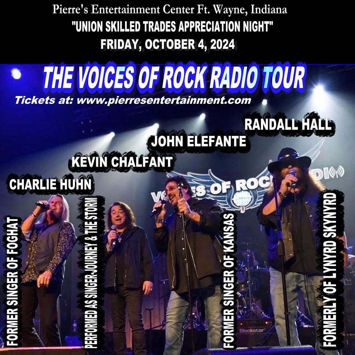  96.3 XKE Presents Voices Of Rock Radio Tour