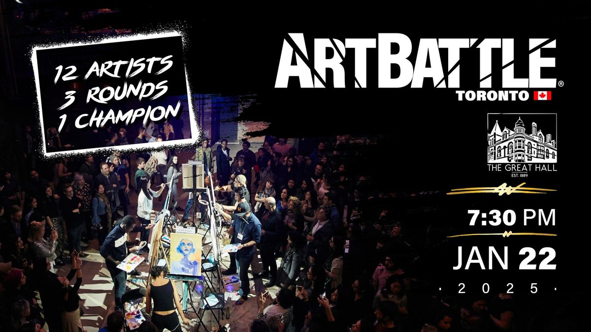 Art Battle Toronto - January 22, 2025