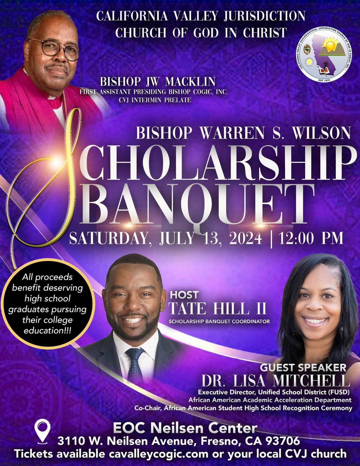2024 CVJ Warren S. Wilson Scholarship Banquet