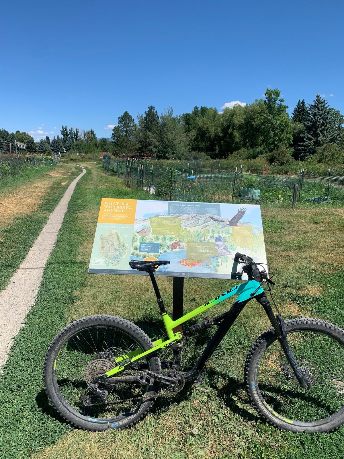 Watershed Signage Bike Tour