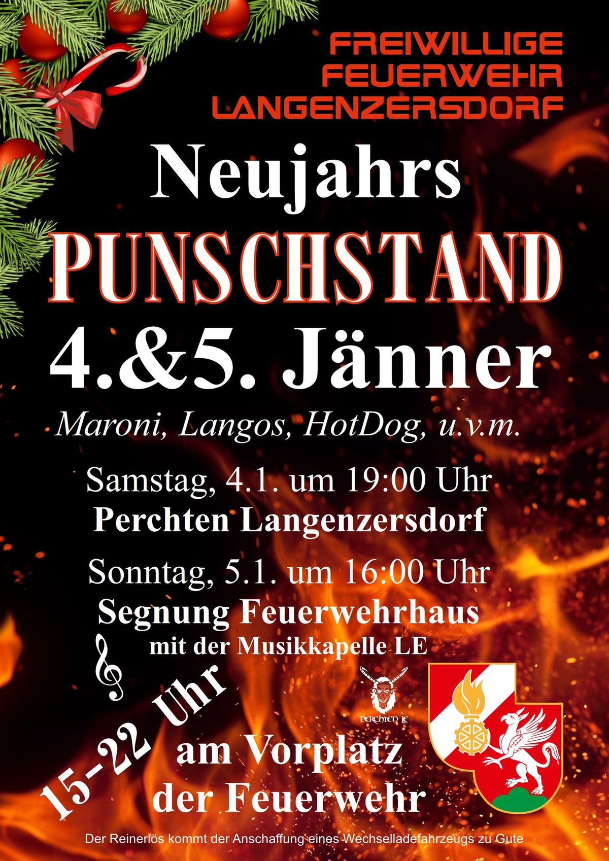 Neujahrs-Punschstand FFLE