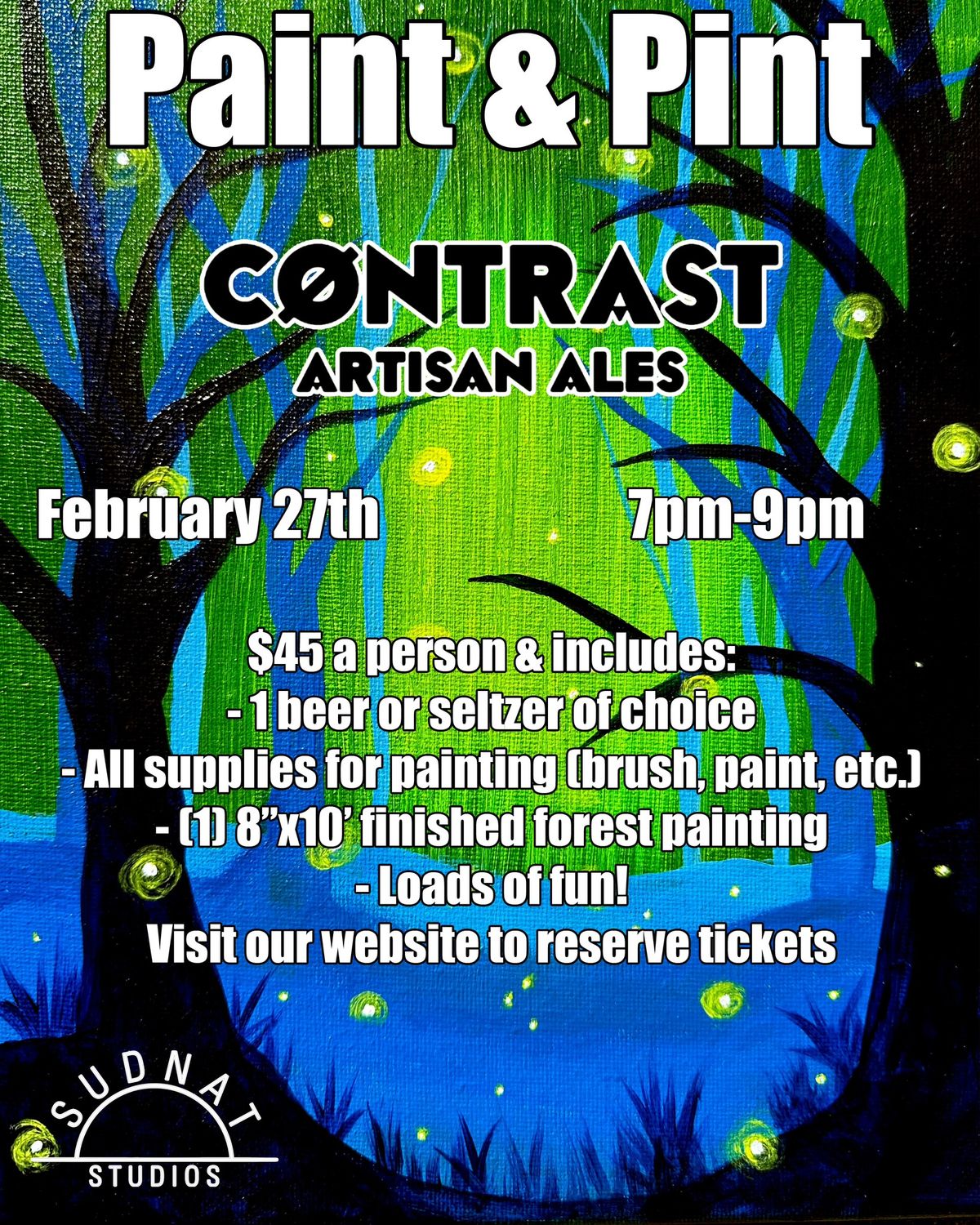 Paint & Pint @ Contrast Artisan Ales Marietta