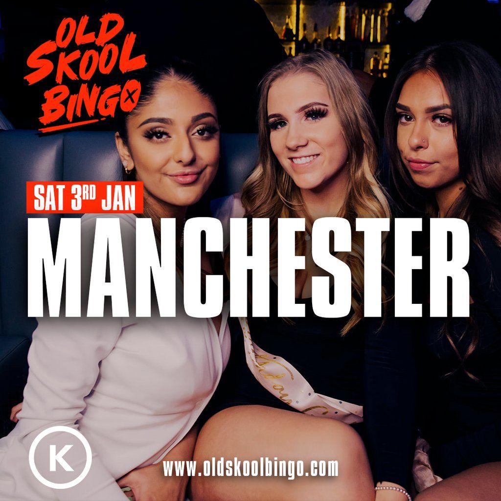 Old Skool Bingo Sat 3rd Jan Manchester