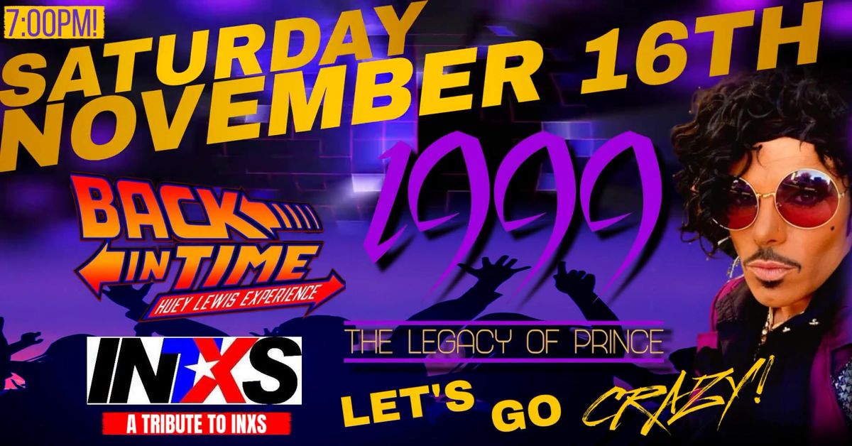 1999 Legacy of Prince, Back in Time- Huey Lewis Trib. & INTXS- INXS Trib.