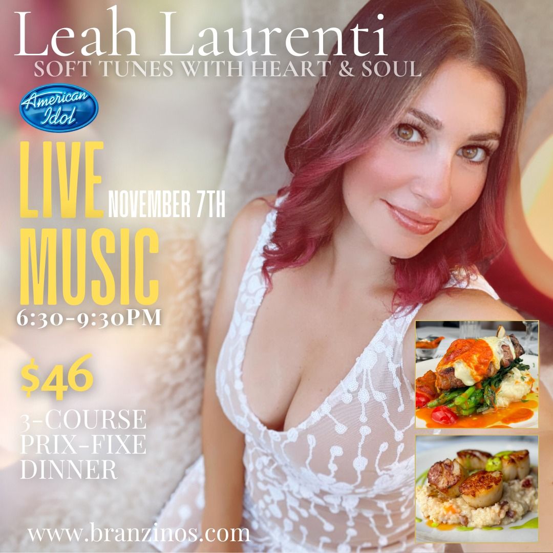 DINE WITH THE STARS. LEAH LAURENTE