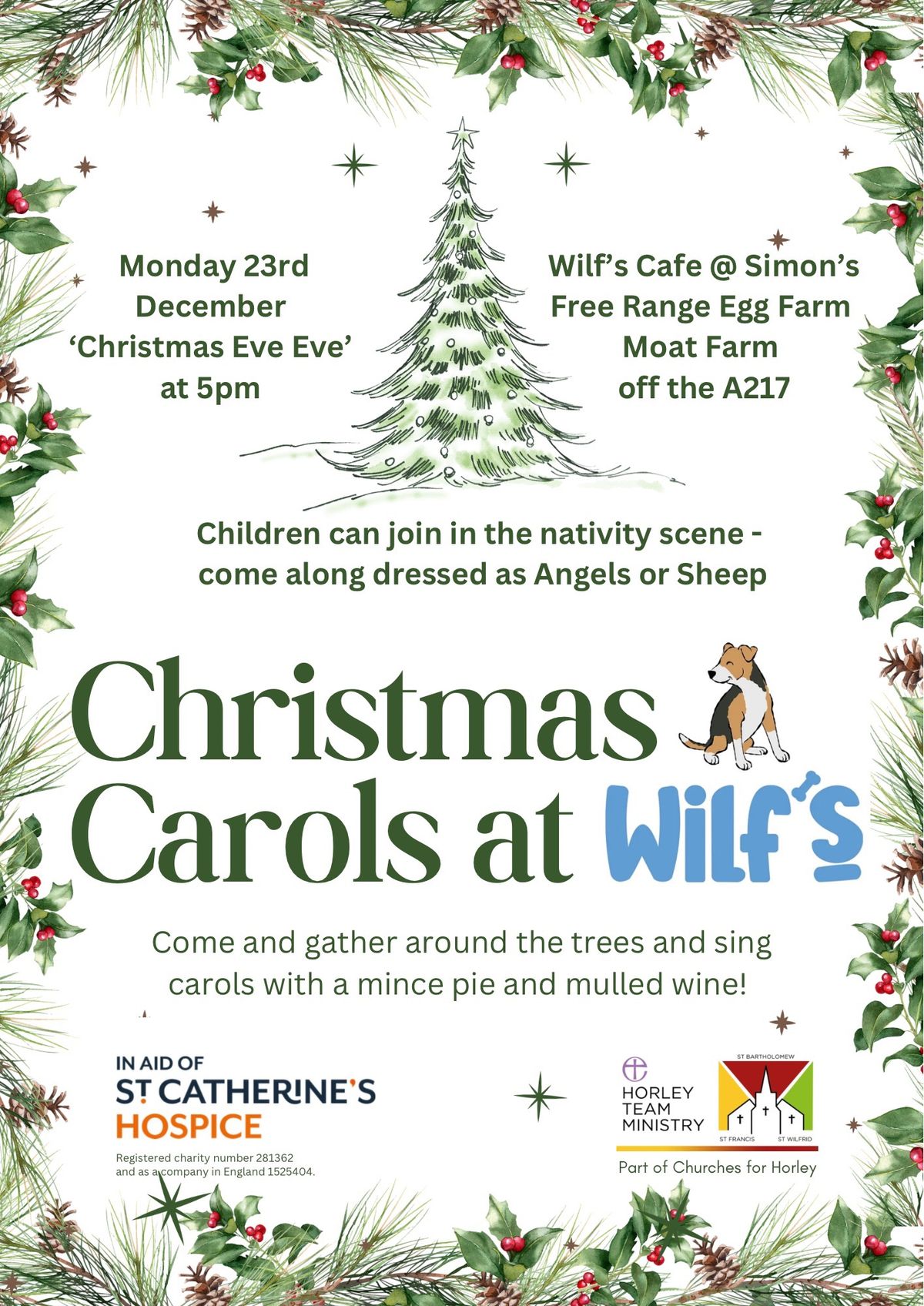 Christmas Carols at Wilfs @ Simon\u2019s Free Range Eggs