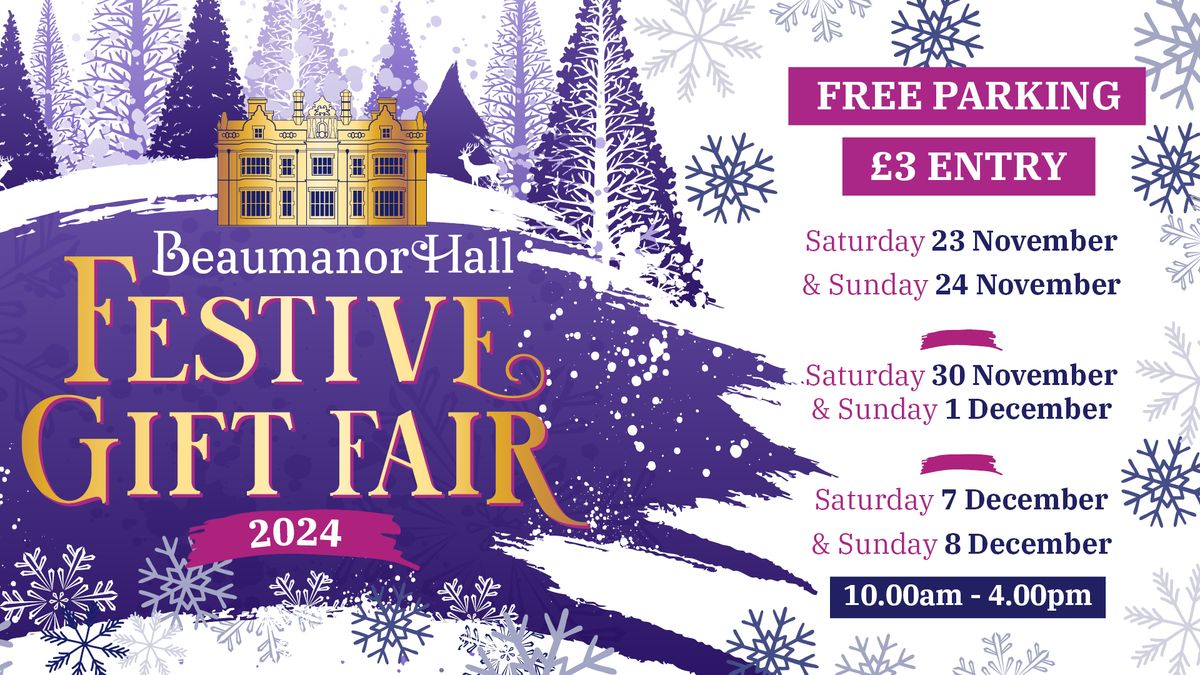 Beaumanor Hall's Festive Gift Fair 2024