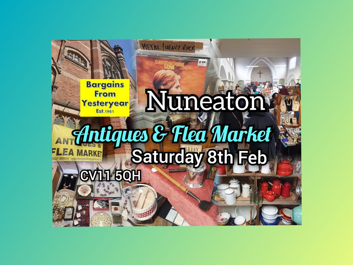 Nuneaton Antiques and Flea Market CV11 5QH