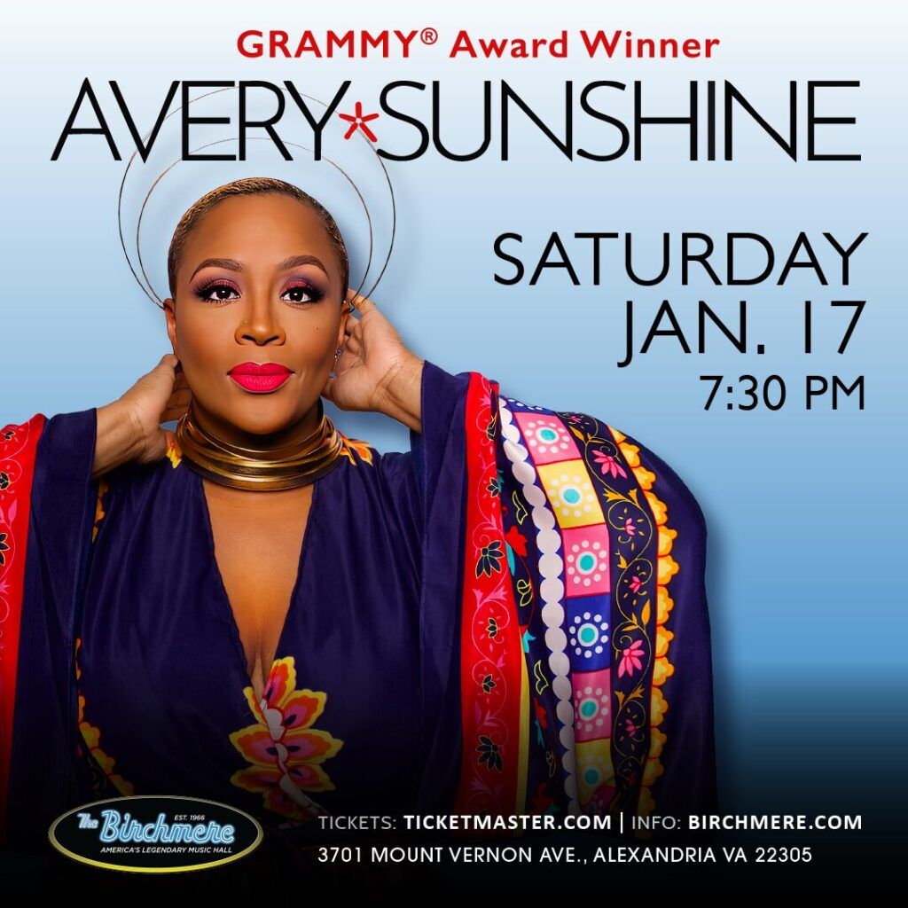 Avery Sunshine at New Jersey Performing Arts Center - Prudential Hall
