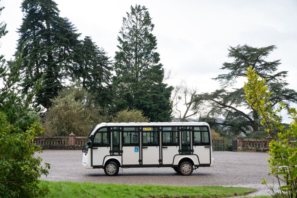 Castle Drogo free shuttle bus